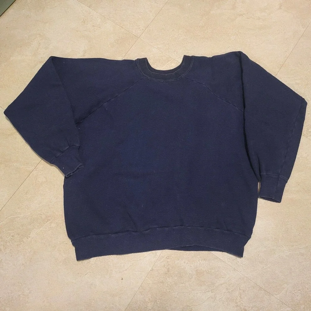 VTG 70s 80s Ronald McDonald House McDonald's Crewneck Sweatshirt Read‎